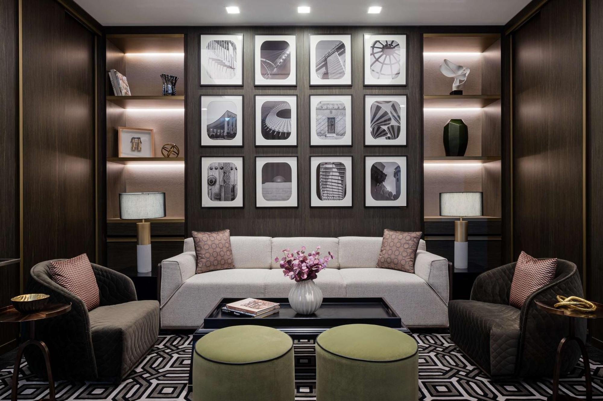 Waldorf Astoria Kuwait Otel Kuveyt Dış mekan fotoğraf The interior of the 2018-built 3000-square-foot (280-square-meter) apartment