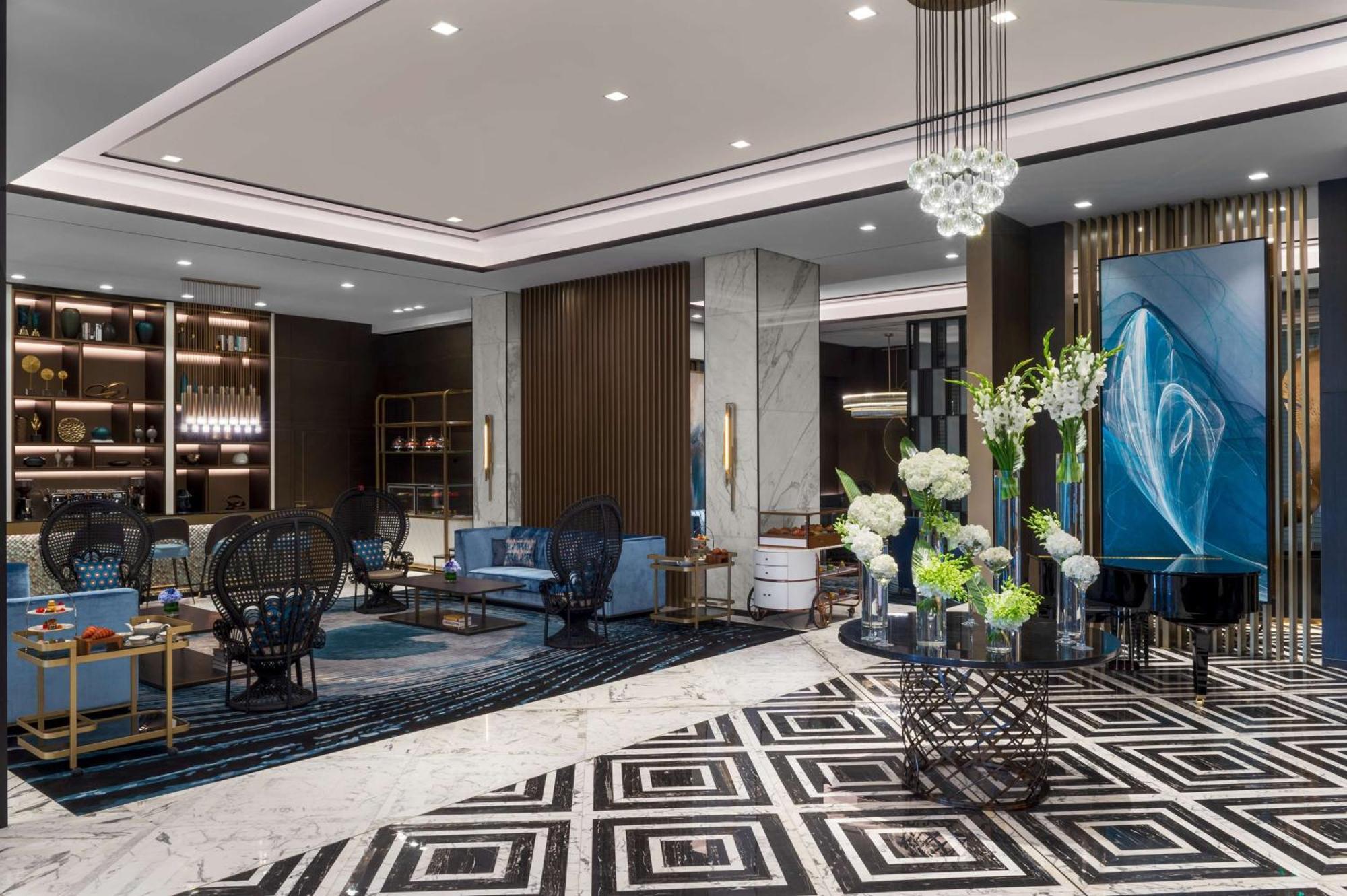 Waldorf Astoria Kuwait Otel Kuveyt Dış mekan fotoğraf The lobby of the hotel