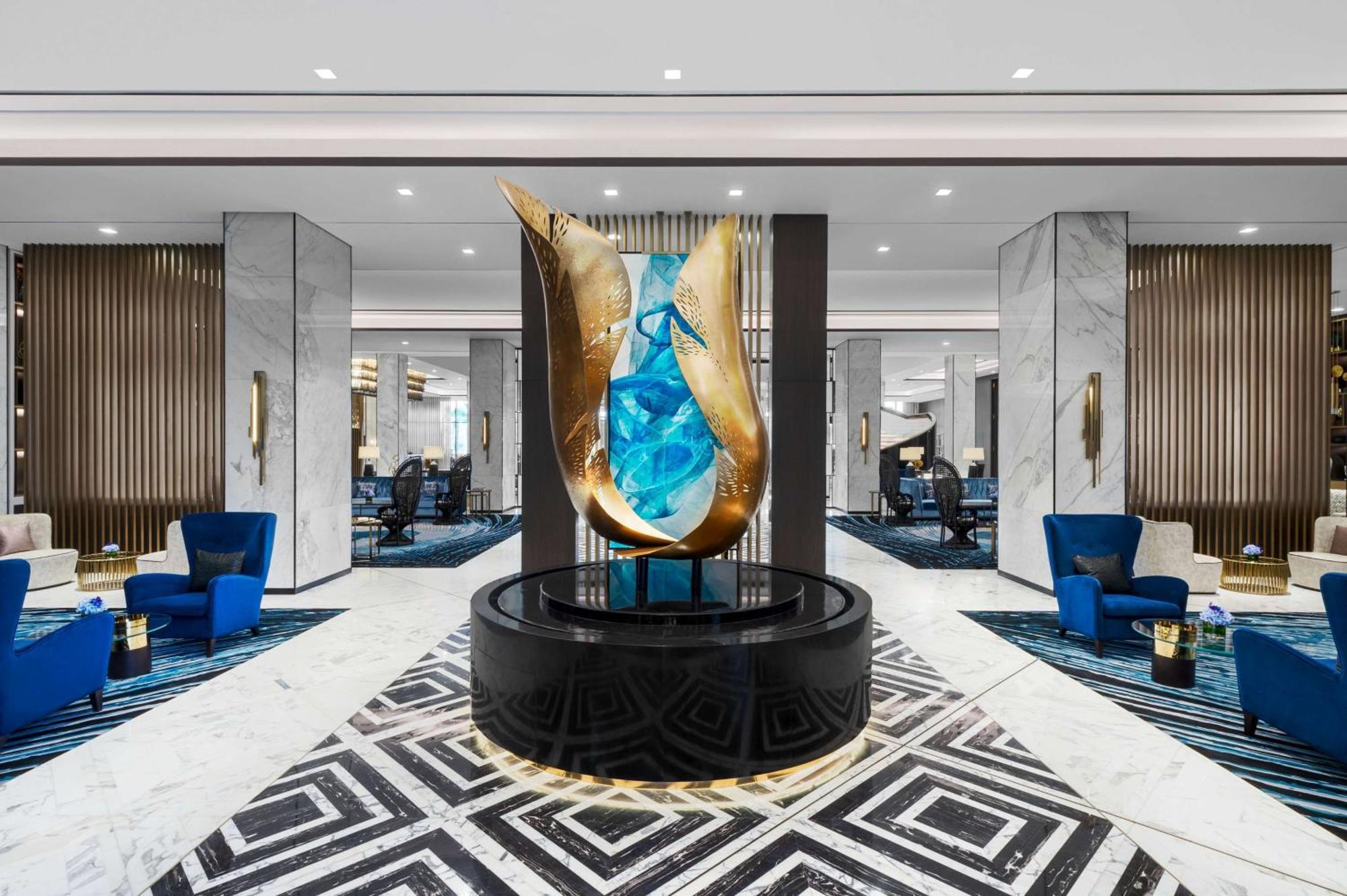 Waldorf Astoria Kuwait Otel Kuveyt Dış mekan fotoğraf The lobby of the hotel
